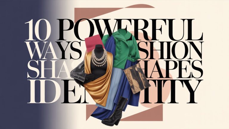 10 Powerful Ways Fashion Shapes Identity