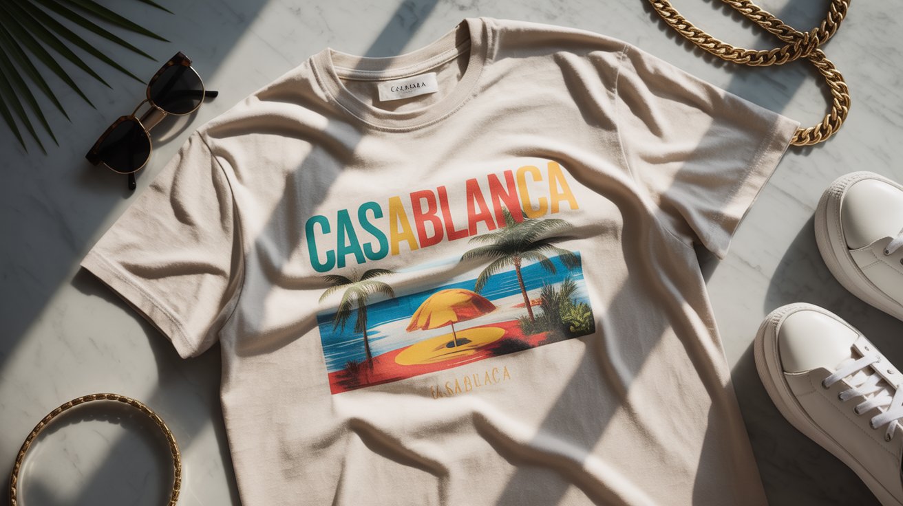 Casablanca T Shirt Style, Fashion, and Modern Streetwear