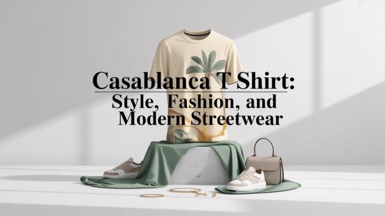 Casablanca T Shirt Style, Fashion, and Modern Streetwear
