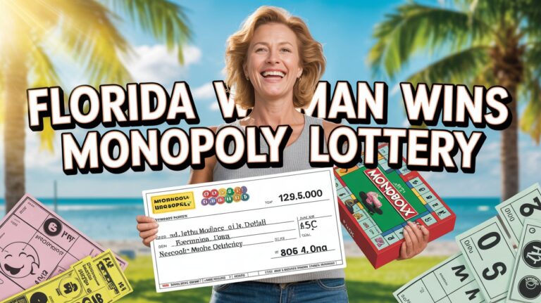 Florida Woman Wins Monopoly Lottery