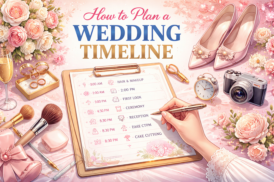 How to Plan a Wedding Timeline