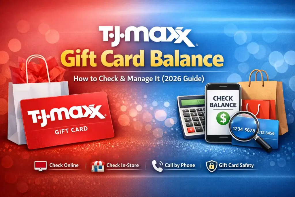 TJ Maxx Gift Card Balance