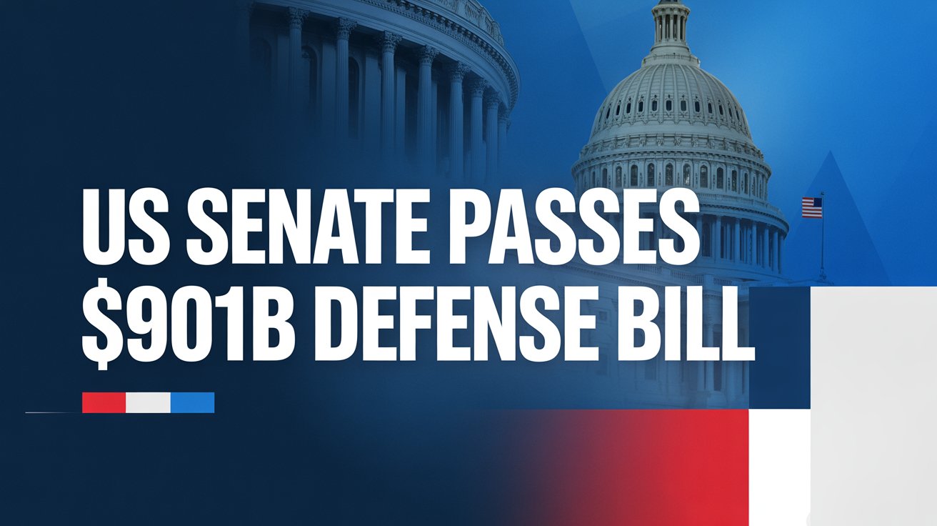US Senate Passes $901B Defense Bill Update