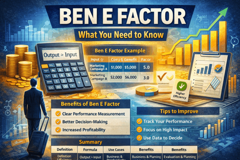 Ben E Factor