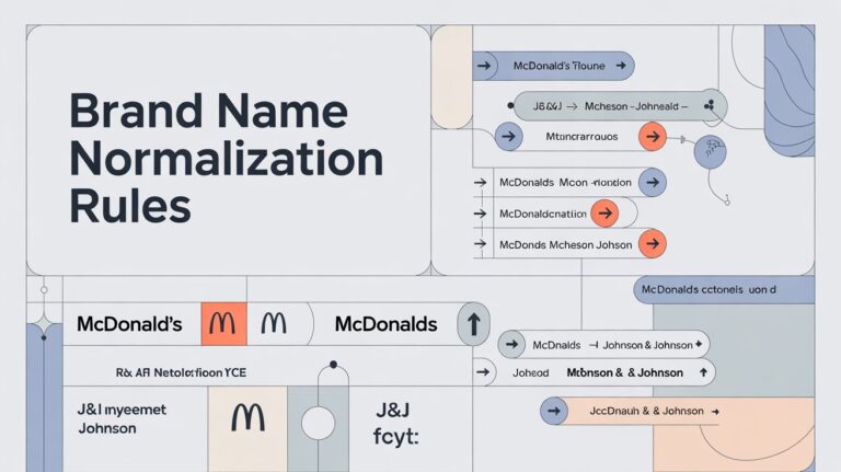 Brand Name Normalization Rules