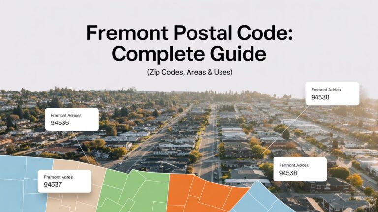 Fremont postal code system