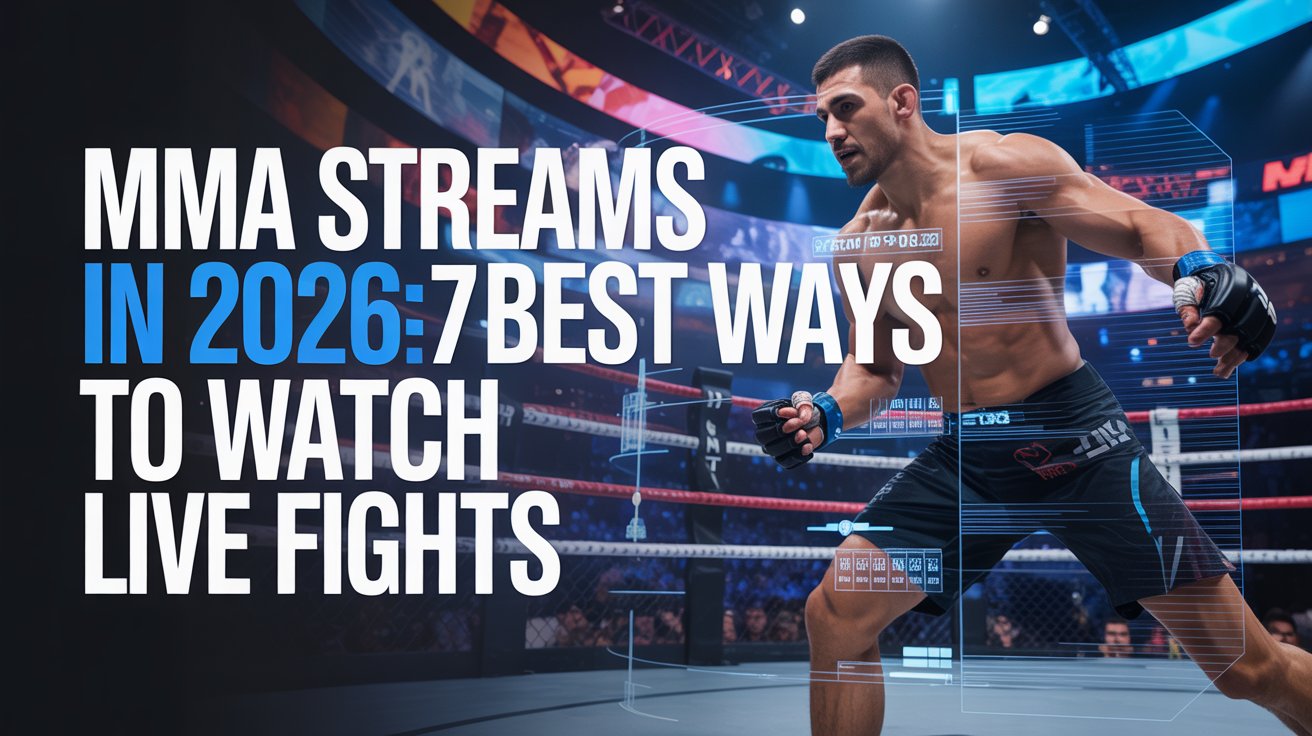 MMA Streams in 2026 7 Best Ways to Watch Live Fights