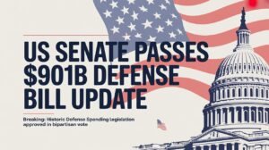 US Senate Passes $901B Defense Bill Update