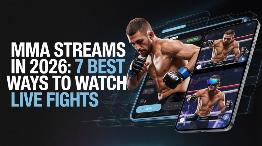 MMA Streams in 2026 7 Best Ways to Watch Live Fights
