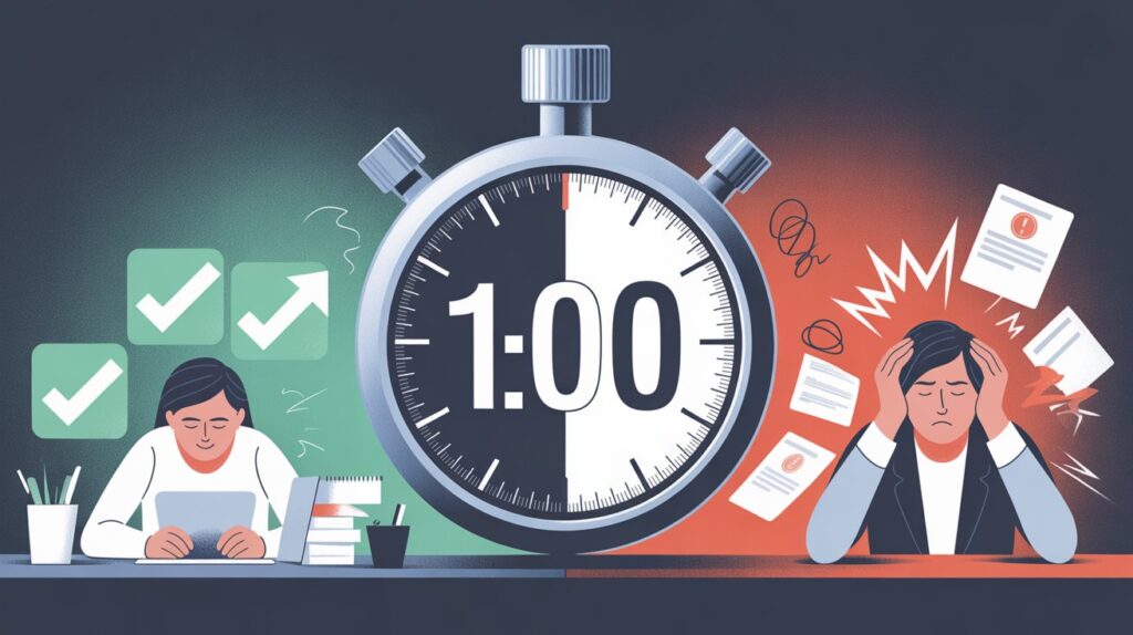 1 Minute Timer Boost Productivity or Cause Stress