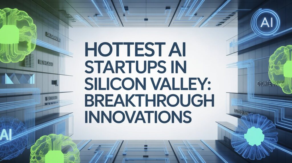 Hottest AI Startups in Silicon Valley Breakthrough Innovations