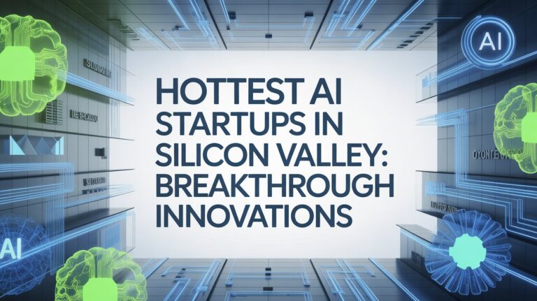 Hottest AI Startups in Silicon Valley Breakthrough Innovations